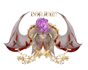 Gif animé bonjour bijoux